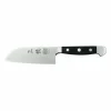 Güde ALPHA Kochmesser Santoku Glatt 5