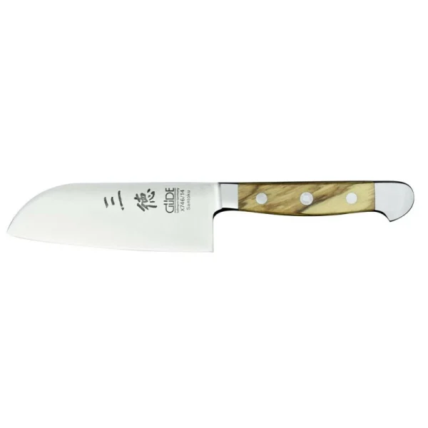 Güde ALPHA OLIVE Kochmesser Santoku Glatt | 14 Cm 1