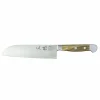 Güde ALPHA OLIVE Kochmesser Santoku Glatt | 18 Cm 10