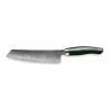 Nesmuk Manufaktur Nesmuk „Exklusiv C100“ Damast Kochmesser Micarta Green 7