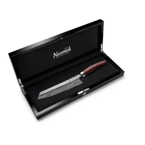 Nesmuk Manufaktur Nesmuk „Exklusiv C100“ Damast Kochmesser Micarta Red 8