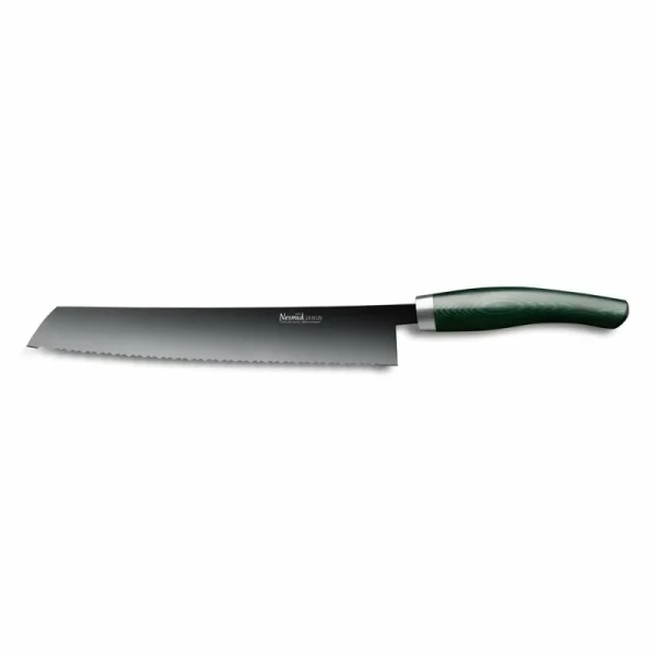 Nesmuk Manufaktur Nesmuk Janus Brotmesser Micarta Green 1