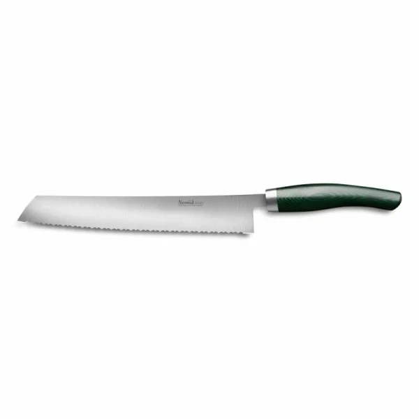 Nesmuk Manufaktur Nesmuk Soul Brotmesser Micarta Green 1