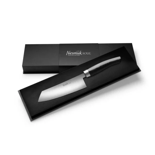 Nesmuk Manufaktur Nesmuk Soul Kochmesser Klein Micarta Black 3