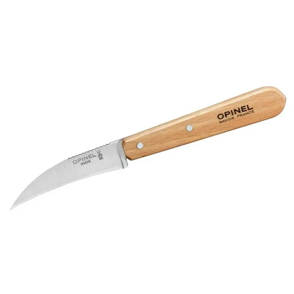 Opinel Gemüse-/Schälmesser „N° 114“ | Buche Natur | Rostfrei 1